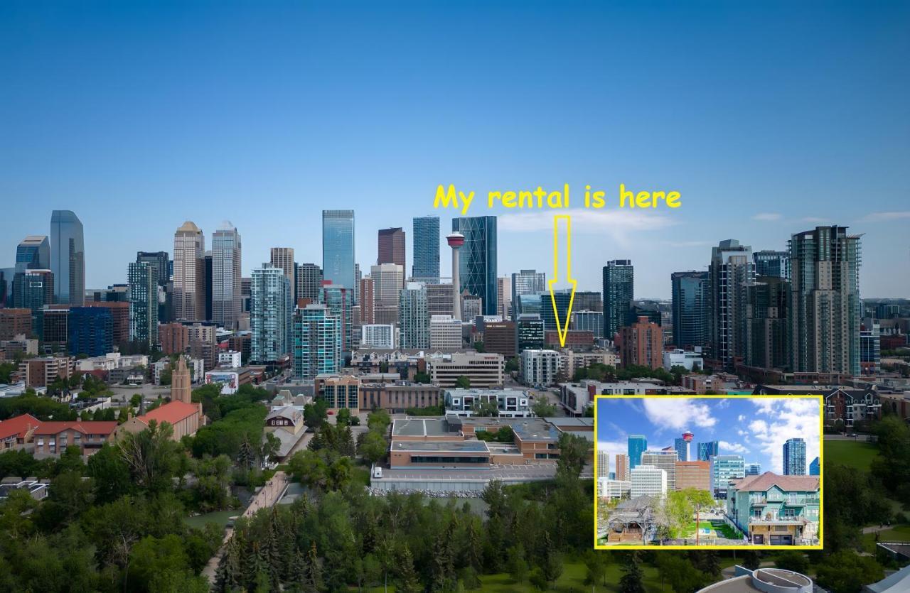 Entire Condo Downtown, Walk To Bmo & Stampede, Parking, 1,5 Hrs To Banff Calgary Exterior photo