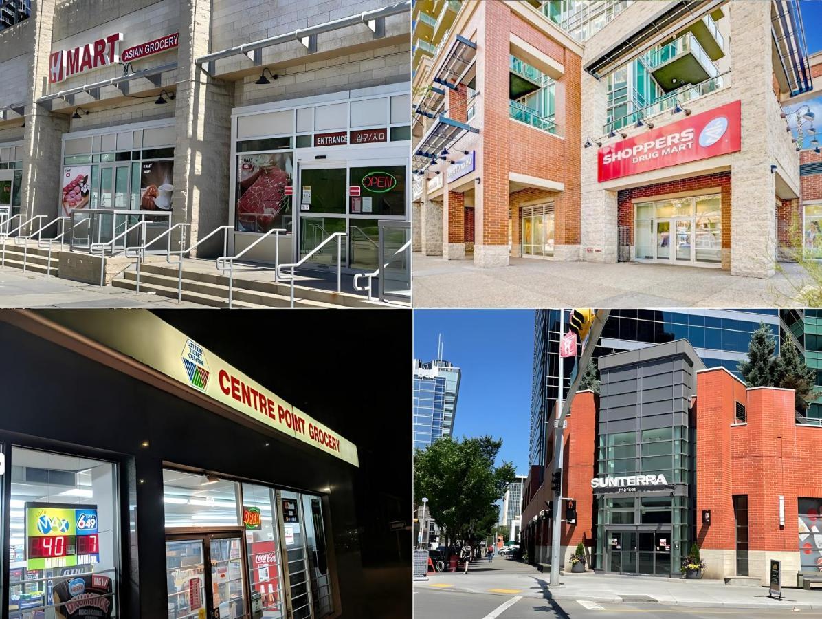 Entire Condo Downtown, Walk To Bmo & Stampede, Parking, 1,5 Hrs To Banff Calgary Exterior photo